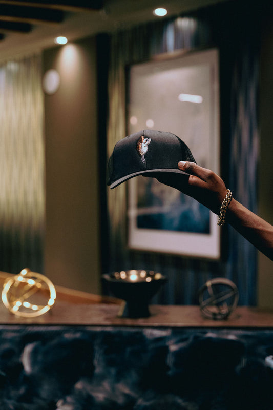 Black Trucker Hat