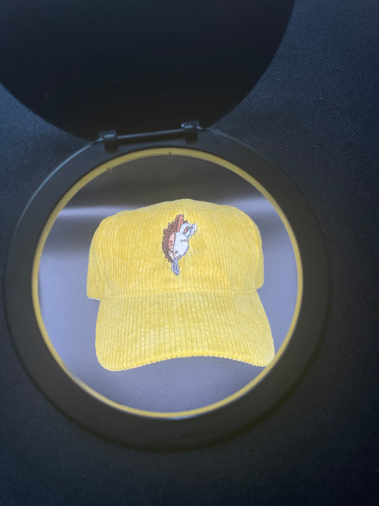 Yellow Corduroy Dad hat